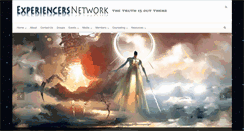 Desktop Screenshot of experiencersnetwork.com